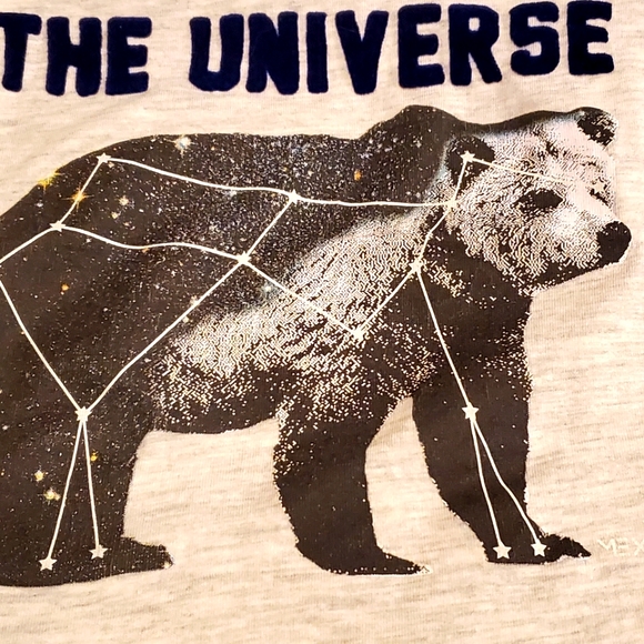 Mexx heathered top with astrological bear - Picture 3 of 6
